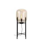 SL1050.515.01 Торшер ST-Luce Черный/Коньячный E27 1*40W (из 2-х коробок)