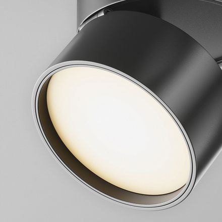 Трековый светильник Onda Unity 3000K 12Вт 120°, TR007-1-12W3K-B-1. TM Maytoni