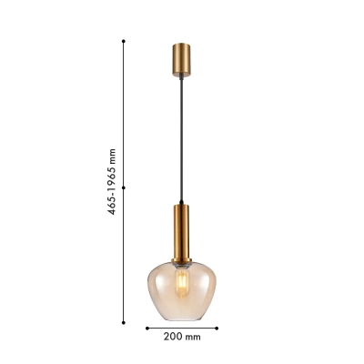 Подвес Dubbel 4356-1P, 1*E27*40W. ТМ F-Promo
