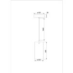 Подвесной светильник Arte Lamp LANTERNA A3606SP-7BK, 1хLED