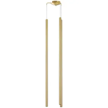 L5T747443 Люстра TUBO LED 25W 1600LM 25G ЗОЛОТО 4000K (574723+747443 (5шт)