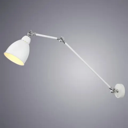 Бра Arte Lamp BRACCIO A2055AP-1WH, 1хE27