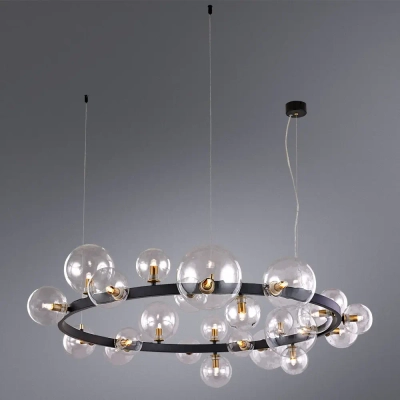 Подвесная люстра Arte Lamp VINCENT A7790SP-24BK, 24хG9