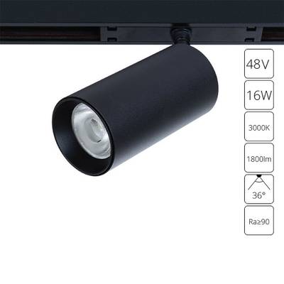 Магнитный трековый светильник Arte Lamp OPTIMA A7282PL-1BK, LED