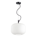 4754/1 PENDANT ODL21 411 белый/черный Подвес E27 60W ROOFI