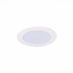 ST212.508.05 Св-к встр. Белый LED 1*5W 3000K/4000K/6000K 375Lm Ra80 110° IP20 D92xH30 220-240V