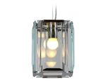 Подвесной светильник TR5107 CH/CL хром/прозрачный E27/1 max 40W 150*150*1200