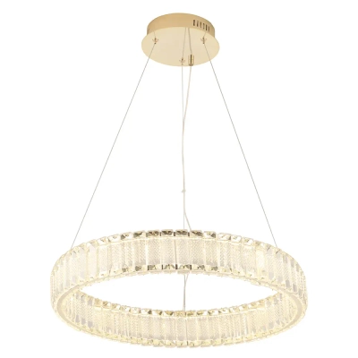 Люстра Crystal Lux MUSIKA SP50W LED GOLD 3391/201