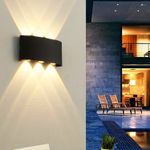 86833-9.2-006KT LED6*1W BK светильник настенный