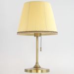 Citilux Линц CL402733 Настольная лампа бронза с кремовым абажуром