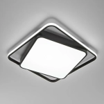 Потолочный светодиодный светильник 90252/1 черный, LED
