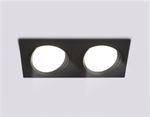 Светильник встраиваемый поворотный точечный TN51920/2 BK черный GX53 max 12W 220*115*23