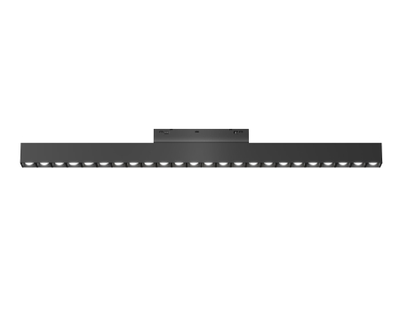 Светильник трековый светодиодный Magnetic standard 48V 20mm GL4515 BK черный IP20 24W 3CCT 3000-6000K SMART 24° 435*22*25