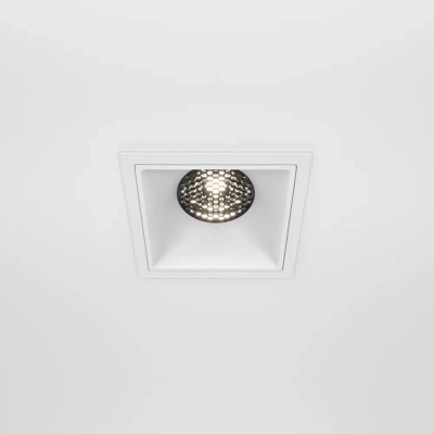 Встраиваемый светильник Альфа / Alfa LED 15 Вт 4000 К 36° с функцией диммирования, DL043-01-15W4K-D-SQ-W. TM Maytoni