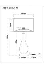 Декоративная настольная лампа Arte Lamp NAOS A5043LT-1WH, 1хE27