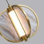5448/12L L-VISION ODL_EX25 085 Подвесной светильник бронзовый/металл/акрил/искусственный мрамор IP20 LED 12W 3000K 220V TOSCANA