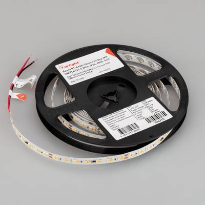Лента RT-A168-10mm 24V Day-MIX SWITCH (21.3 W/m, IP20, 2835, 5m) (Arlight, изм.ЦТ вкл-выкл)