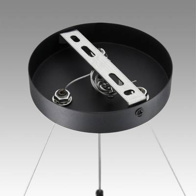 8242/9 COMFI LN25 черный металл Светильник подвесной LED GX53 8*7W 220V LUAZANA