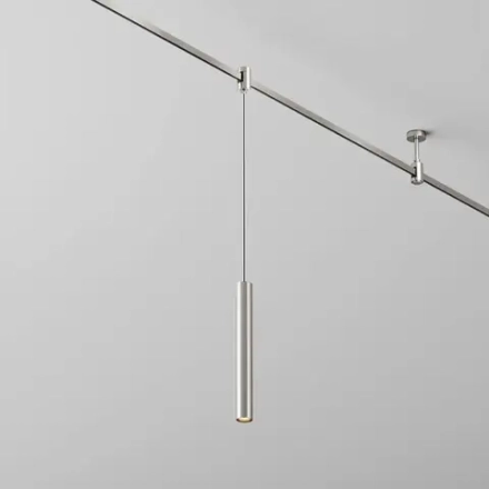 Трековый подвесой светильник Фокус / Focus Led Flarity 3000K 5Вт 30°, TR155-1-5W3K-PT. TM Maytoni