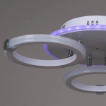 06319-3.3-03 WH+CR (RGB) светильник потолочный Reluce, LED