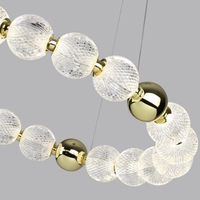 5008/60L L-VISION ODL24 571 золотой/металл/акрил Люстра LED 60W 4000K 5058лм CRYSTAL