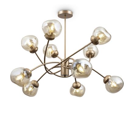 Люстра New Series 017 FR8017PL-10MG, E14х10. TM Maytoni