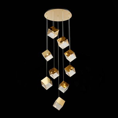 SL1182.203.09 Светильник подвесной ST-Luce Золотистый/Прозрачный, Золотистый G9 9*5W