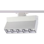 358665 PORT NT21 117 белый Светильник трековый однофазный трехжильный IP33 LED 4000K 25W 110-265V EOS