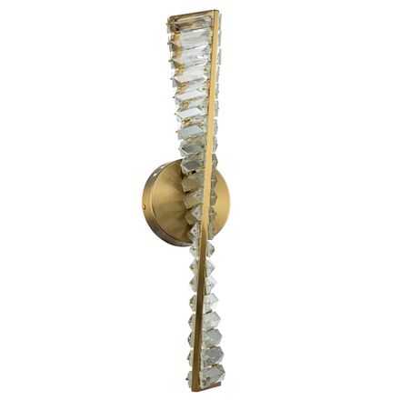 Настенный светильник Indigo 12015/1W Brass, 1хLED