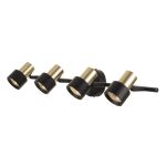 Citilux SAT CL505641 Спот поворотный с выключателем Чёрный+Золото