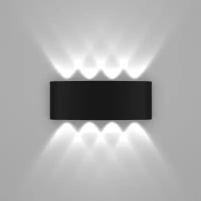 343047 Светильник GEMMA 8х1W LED 880LM G ЧЕРНЫЙ 4000K IP65