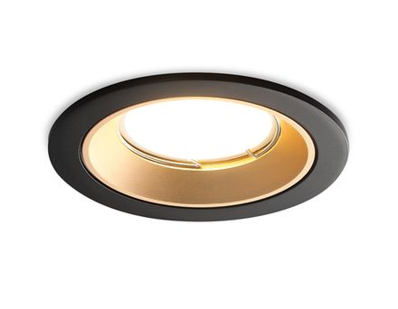 Встраиваемый точечный светильник MR16 A8923 BK/GD черный/золото MR16 GU5.3 D92*24