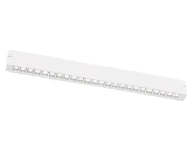 Светильник трековый светодиодный Magnetic SMART 220V 25mm GL8080 WH белый IP20 18W 3000-6000K 24° 410*25*41