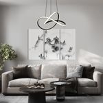 Подвесной светильник 90312/1 черный, LED