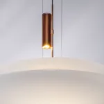 814532  2КОР! Люстра VIOLA LED 3x6W 560LM РОЗОВОЕ ЗОЛОТО/БЕЛЫЙ 3000K Lightstar