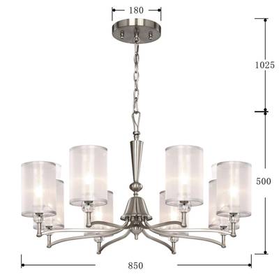 Подвесная люстра Laguna 2698-8P. ТМ Favourite