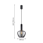 Подвес Dubbel 4357-1P, 1*E27*40W. ТМ F-Promo