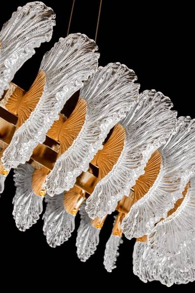 Люстра подвесная Marine FL1094-8PO, LED