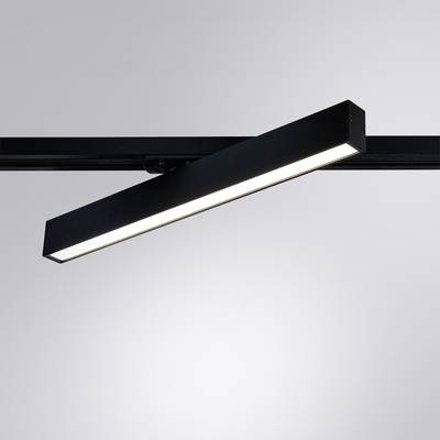 Трековый светильник Arte Lamp LINEETTA A4576PL-1BK, 1хLED