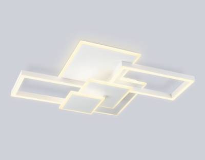 Светильник светодиодный потолочный FA1031/5 WH белый 95W 3000K-6400K 705*500*95 (ПДУ ИК)