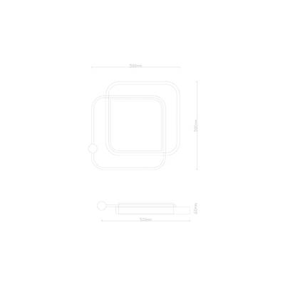 Потолочная люстра Arte Lamp ALBIREO A2658PL-58GO, 1хLED