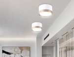 Накладной точечный светильник GX53 TN52355 WH/GD белый/золото GX53 max 12W D82*50