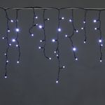 A-020 LED W FLASH светодиодная "бахрома" 3x0.6м 140LED черный провод влагозащ., морозостойкий