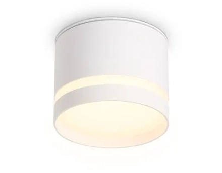 Светильник накладной TN6571 WH белый IP44 GX53 max 15W D82*65