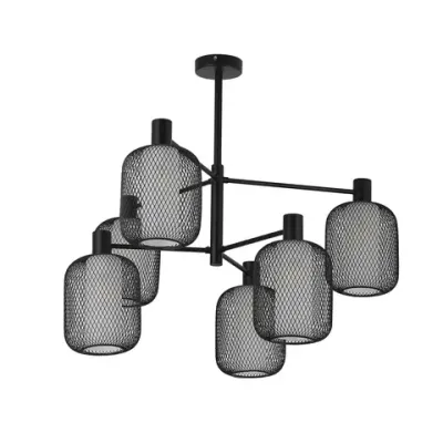 Потолочная люстра Tokri 4602-6C, 6*E14*60W. ТМ F-Promo