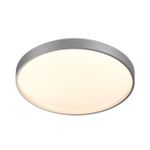 7784/DL TAN SN 000 Светильник пластик/белый/серебро LED 48Вт 3000-6000К D398 IP43 пульт ДУ GABY