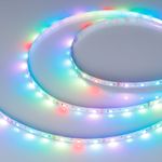 Лента SPI-RZ-F60-6mm 12V RGB-PX1-BPT (7 W/m, IP20, 3535, 5m) (Arlight, -)