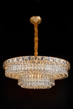 Люстра подвесная Normandie Gold FL1084-21P, E14х21