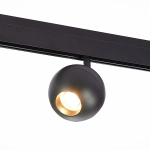 ST354.446.12 Магнитный трековый светильник Черный LED 1*12W 4000K 680Lm Ra>80 36° IP20 L120xW100xH195 48V