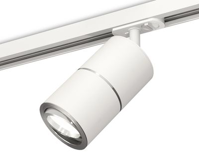 Комплект поворотного трекового светильника XT7401002 SWH/PSL белый песок/серебро полированное MR16 GU5.3 (A2536, C7401, A2070, C7401, N7003)